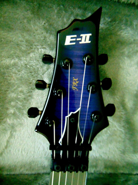 ESP E-II FRX FRMDB Reindeer Blue Electric Guitar W/Case Made In Japan